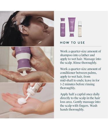 Virtue Flourish Hair Growth Regimen for Women - Minoxidil 5% Foam for Fine & Thinning Hair | Sulfate Free & Color Safe - International Shipping Available - Buy Online on GoSupps.com