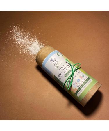 3-in-1 Organic Baby Child Talc-Free Care Powder - Soothing Comfort Redness Rubbing Moisture - Rice Oats Aloe Vera - Natu - Buy Online on GoSupps.com