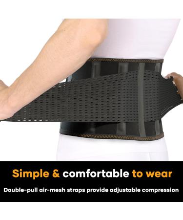 MEDiBrace Plus Back Support Belt with Lumbar Pad - Small (21-30 inches) - Medical Grade Relief for Lower Back Pain, Sciatica, and Posture - Men and Women - Buy Online on GoSupps.com