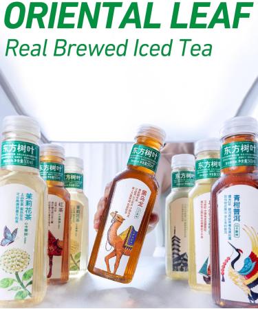 ORIENTAL LEAF Unsweetened Iced Tea Bottled Jasmine Tea 500 ml Bottles 15 Pack Bottled Iced Tea Drinks Sugar Free 0 Calories unsweet jasmine - Buy Online on GoSupps.com