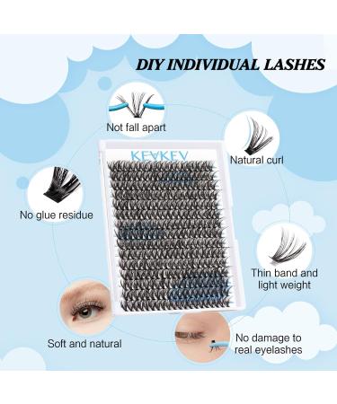 300 Pcs DIY Lash Extension Clusters - Volume Dramatic Look D-14mm 40D - Buy Online on GoSupps.com