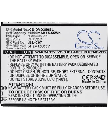 JRINK DOOV BL-C07 D350 Battery Replacement | High-Quality Long-Lasting Power for Your Device - Buy Online on GoSupps.com