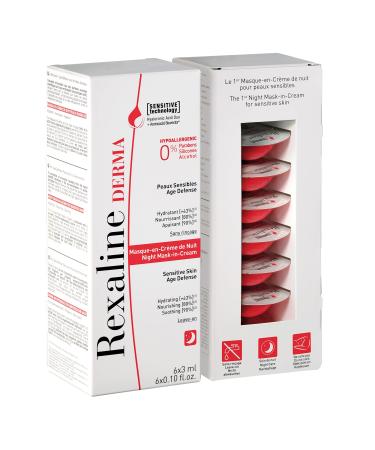 Rexaline Derma Night Mask-In-Cream 6X3 Ml - Buy Online on GoSupps.com