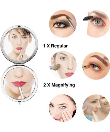 Pocket Makeup Mirror for Mom from Son - Onederful Gift for Birthday, Mother's Day & Christmas - Rose Gold - Buy Online on GoSupps.com