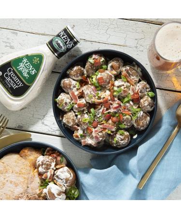 Ken's Steakhouse Creamy Caesar Dressing - Gluten Free 16 Fl Oz Bottle (Pack of 2) - Buy Online on GoSupps.com