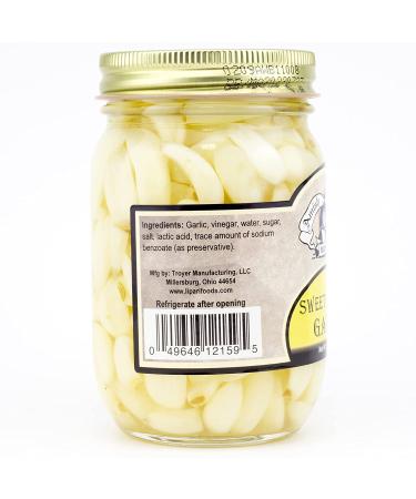 Amish Wedding Hot & Sweet Pickled Garlic 15oz (x2) - Handmade, All Natural - Buy Online on GoSupps.com