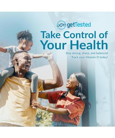  getTested GetTested Home Vitamin D Test (1 Test) Rapid Test - Buy Online on GoSupps.com