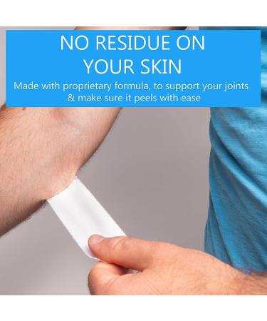 Athletic Tape (3 Pack / 32 Pack) for Ankle  Wrist  and Injury Taping. 15 Yards Per Roll  Easy to Tear  No Sticky Residue Skin-Friendly - Helps Protect Prevent Injuries  Promotes Faster Healing WHITE 3 - Buy Online on GoSupps.com