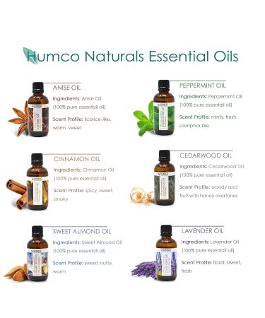 Humco Sweet Orange Essential Oil 2 Oz - 100% Pure Natural Oil for Skin Care Household Cleaning and Uplifting Baths | International Shipping Available - Buy Online on GoSupps.com