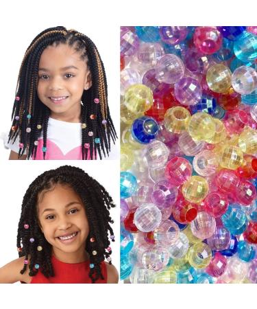 406 Pcs Hair Beads Set for Kids Hair Braids - Blue Ocean Theme with Pony Beads, Elastic Bands, Quick Beader & Comb - Buy Online on GoSupps.com