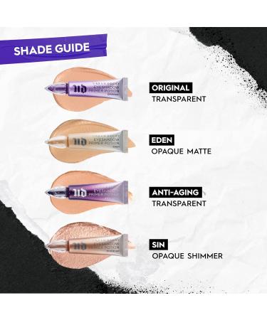 Urban Decay Eyeshadow Primer Potion Set - Nude Eye Primer for Crease-Free Makeup - Long-lasting Formula for Oily Lids - 0.33 Fl. Oz + 0.16 Fl. Oz - Buy Online on GoSupps.com
