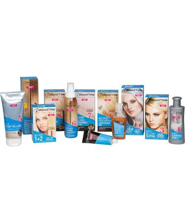 Blond Time Anti-yellow Shampoo | Shampoo for Gray White or Light Blond Hair | Silver effect | Blue Shampoo | 150 ml 7 - Buy Online on GoSupps.com
