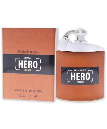 New Brand Hero 3.3 oz Eau de Toilette | Fragrance for Men (Pack of 2) 3.3 Ounce (Pack of 2) - Buy Online on GoSupps.com