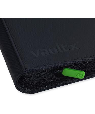 Vault X Premium Exo-Tec Zip Binder - 4 Pocket TCG Album - 160 Side Loading Pockets (Black) - Buy Online on GoSupps.com
