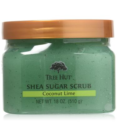Tree Hut Shea Sugar Scrub Coconut Lime 18 oz (510 g)