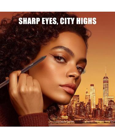 Eyeliner Pencils | Smudge-proof gel eyeliner pencil with sharpener - Long-lasting waterproof smudge-proof smooth makeup liner for women - Buy Online on GoSupps.com