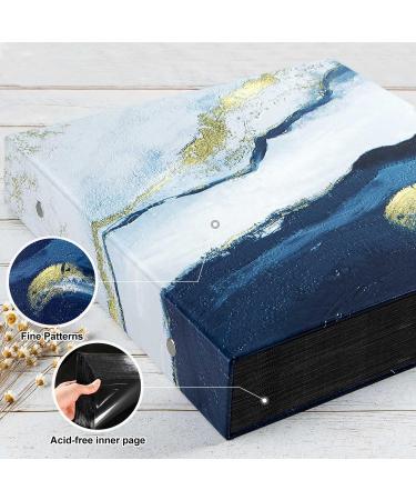 Buy Lanpn 10x15 cm Photo Album - 600 Pockets Leather Hardcover for 600 Photos - Extra Large Capacity Marine Design - Buy Online on GoSupps.com