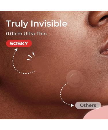 Sosky Pimple Patches Invisible Hydrocolloid Acne Treatment with Salicylic Acid 96 Count Zit Stickers for Blemishes FSA/HSA Eligible - Buy Online on GoSupps.com