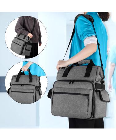 Trunab Nurse Pocket Bag | Multi-Pocket Nurse Carrying Bag for Work & Care | Padded Shell | Gray - Buy Online on GoSupps.com