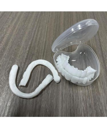 2 Pairs Dentures White Teeth Anti-Intimate Teeth Teeth Cosmetics and Professional Synthetic Teeth - Buy Online on GoSupps.com