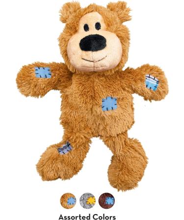 KONG Wild Knots Bear Toy for Medium/Large Dogs - Internal Knotted Ropes, Minimal Stuffing - Assorted Colors - Buy Online on GoSupps.com
