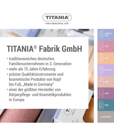 Buy Titania Hornhaut Hobel - Stainless Steel Corn Skin Remover with 10 Replacement Blades | Made in Germany | Best Quality Corn Cutter - Buy Online on GoSupps.com