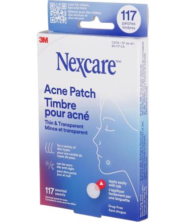 Nexcare Thin and Transparent Acne Patch 117 count Acne Spot Remover 117 Patches - Buy Online on GoSupps.com