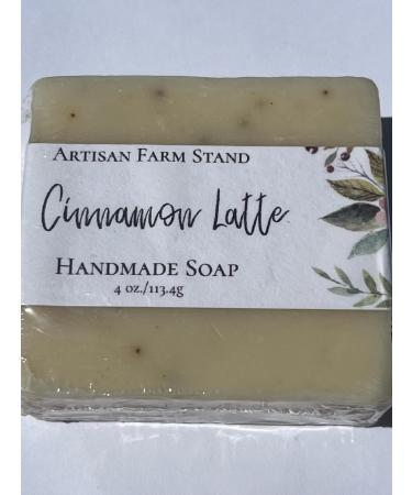 Cinnamon Latte Handmade Soap 4 oz/113g