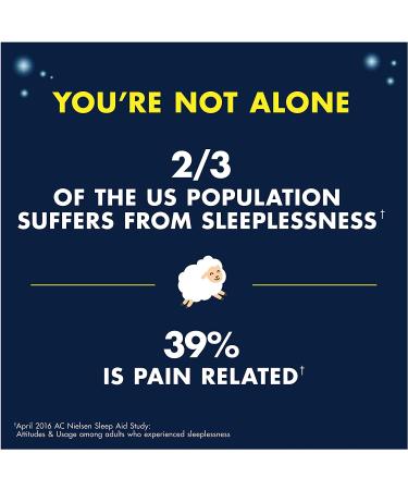 Advil PM Liqui-Gels Pain Reliever & Nighttime Sleep Aid - 160 Liquid Capsules - Buy Online on GoSupps.com