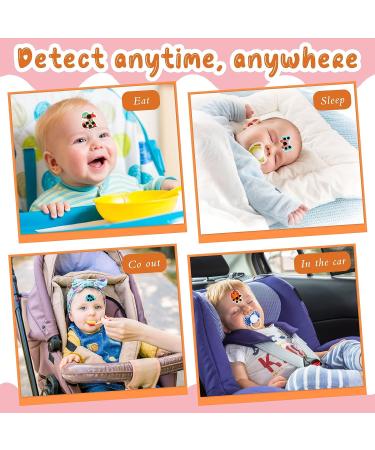 Fever Cartoon Stickers for Kids and Adults - Cute Style Temperature Patch for Home and Office - Buy Online on GoSupps.com