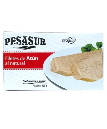 Soldimar Pesasur Natural Tuna Fillets in Water 120g (Pack of 5)