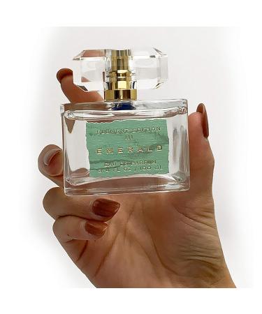 Tru Fragrance Beauty Element Edition Women's Perfume Spray - Emerald 3.4 oz 100 ml - Calming and Relaxing Fragrance with a Blending of Mandarin Orchid and Amberwood - Buy Online on GoSupps.com