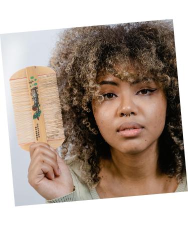 SAFIGLE Lot De 2 Peignes En Bambou Dents Doubles Densifi es Peignes Antipelliculaires Portables Pour Cheveux Outils De Coiffure Maison Polyvalents Pour Adultes Et Gar on Et Filles - Buy Online on GoSupps.com