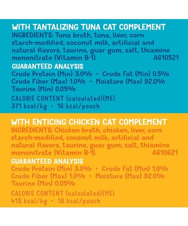 Purina Friskies Lil' Shakes Cat Food Topper Variety Pack - Chicken and Tuna - 18 Pouches - Buy Online on GoSupps.com
