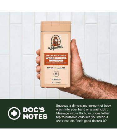 Dr. Squatch Natural Men's Body Wash Shower Gel - Cleansing Nourishing Long Lasting Scent Moisturizing Body Wash for Men - Fresh Falls + Coconut Castaway (14 oz 2-Pack) Fresh Coast - Buy Online on GoSupps.com