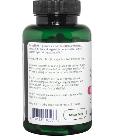 Vitanica BreastBlend: Vegan Breast Care Support - 90 Capsules - Buy Online on GoSupps.com