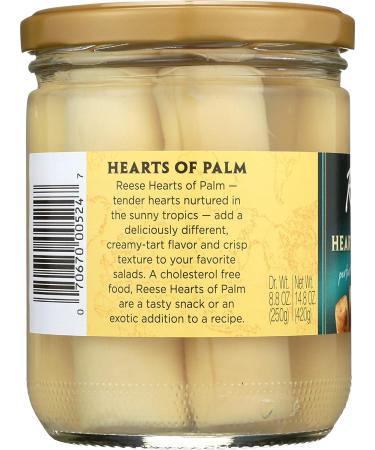 Reese Hearts of Palm 14.8 oz - Premium Quality in a Convenient Glass Jar - Buy Online on GoSupps.com