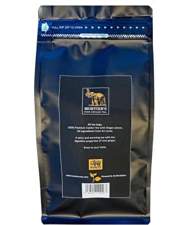 Mortier's Ceylon Ginger Tea Bags - Buy Online on GoSupps.com