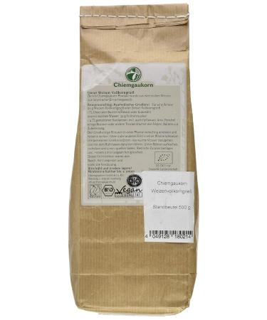 Buy Chiemgaukorn Organic Wheat Semolina Whole Grain 500g - Premium Quality & Free International Shipping - Buy Online on GoSupps.com