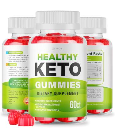 Alapor Healthy Keto Gummies - ACV Keto Gummy Bears Dietary Supplement 30 Days Supply - Buy Online on GoSupps.com