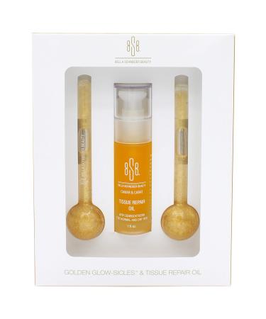 BSB Golden Glow - Anti Aging Face Moisturizer Tissue Repairing Facial Oil Skin Hydrating & Tightening Anti Wrinkle Neck Firming Oil MSRP $85.00