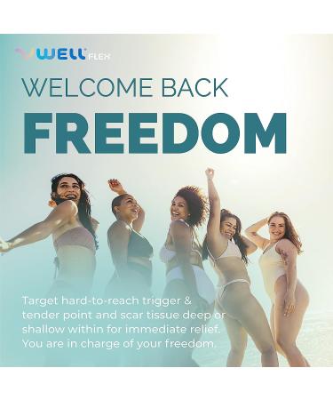 VWELL Flex Pelvic Floor Muscle Trigger Point Activator for Women - Myofascial Release & Pain Relief Tool - Buy Online on GoSupps.com