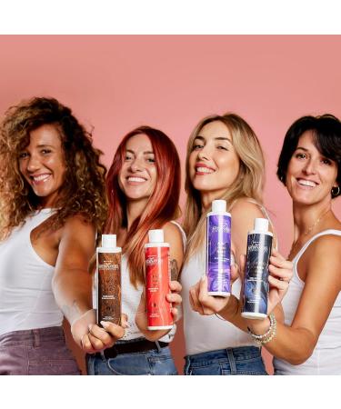  Maternatura Maternatura Karkade red shampoo toning shampoo ideal for copper and red shades moisturizing organic beauty routine tonalising red hair made in Italy - 250 ml - Buy Online on GoSupps.com