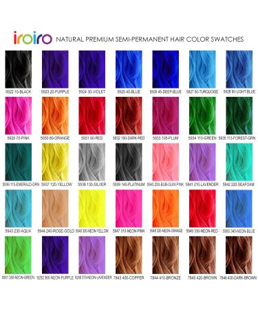 IROIRO Premium Neon Orange Semi-Permanent Hair Color 4oz - Natural & Vibrant International Shipping Available - Buy Online on GoSupps.com