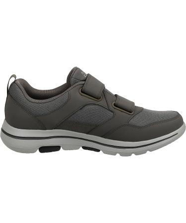 Skechers Men's GoWalk Athletic Walking Shoes | Two Strap Sneakers | X-Wide Khaki | Air-Cooled Foam Technology - Buy Online on GoSupps.com