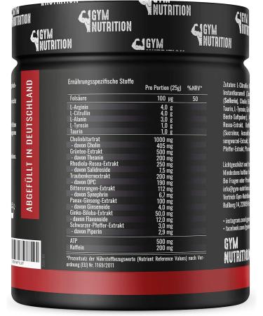 Fatality Ultra Hardcore Powder Pre Workout - 450g Cola Cherry | Boost Energy with ATP L-Arginine & Beta Alanine | Best Fitness Booster for Gym Workouts | International Shipping Available - Buy Online on GoSupps.com