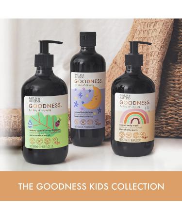 Baylis & Harding Goodness Kids Strawberry Swirl Natural Body Wash 500 ml (Pack of 15) - Vegan Friendly Strawberry Swirl Body Wash 500 ml (Pack of 15) - Buy Online on GoSupps.com