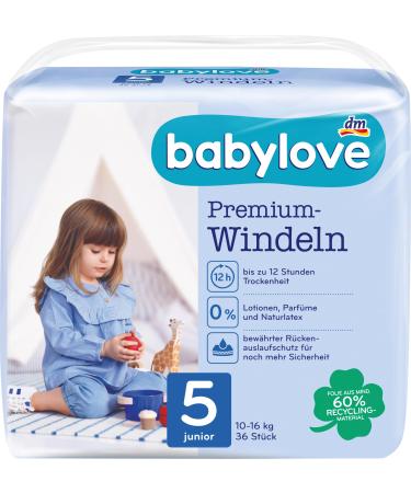 Babylove wet wipes and co (pack of 4 premium diapers size 5) Pack of 4 premium diapers size 5