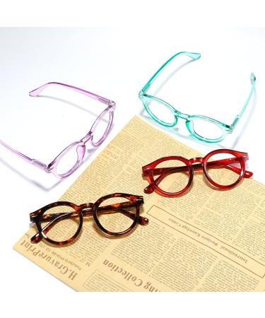 Shop Blue Light Blocking Glasses for Women & Men - Stylish Oval Demi Brown Design for Eye Protection - Buy Online on GoSupps.com