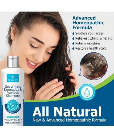 Roycederm Seborrheic Dermatitis Shampoo: Psoriasis, Dandruff, Folliculitis Treatment - Buy Online on GoSupps.com